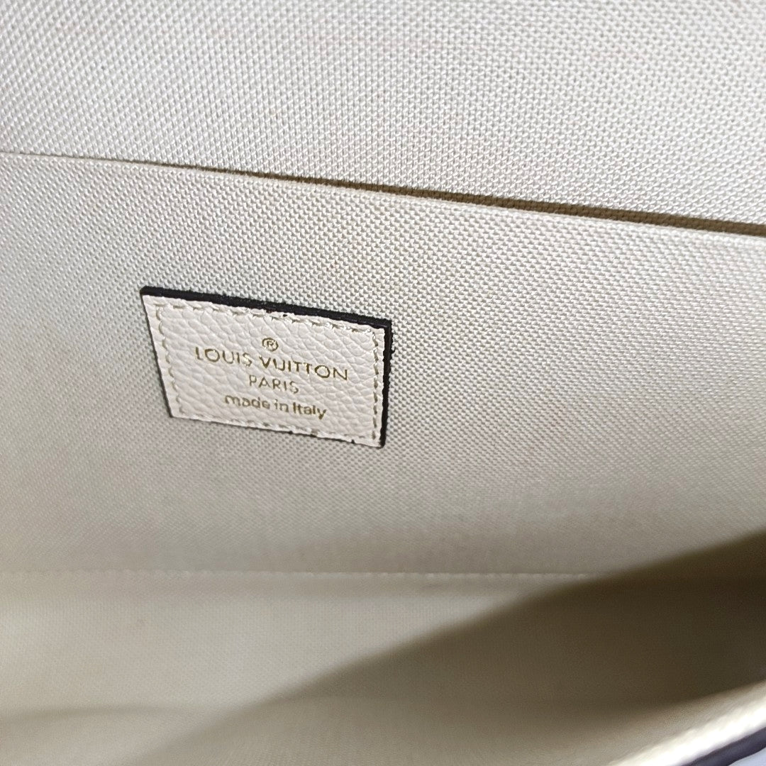 FÉLICIE Monogram Calfskin Yellow