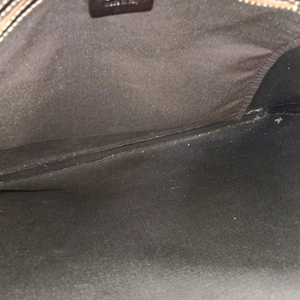 GG Supreme Monogram Coated Canvas Black