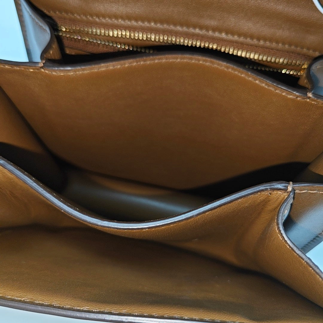 CLASSIC BOX Mini Calfskin Brown