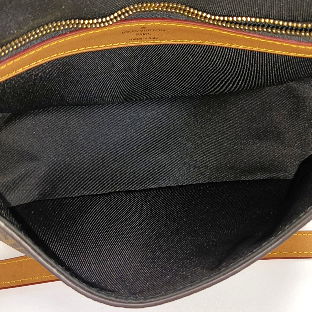 DIANE Monogram Coated Canvas Brown