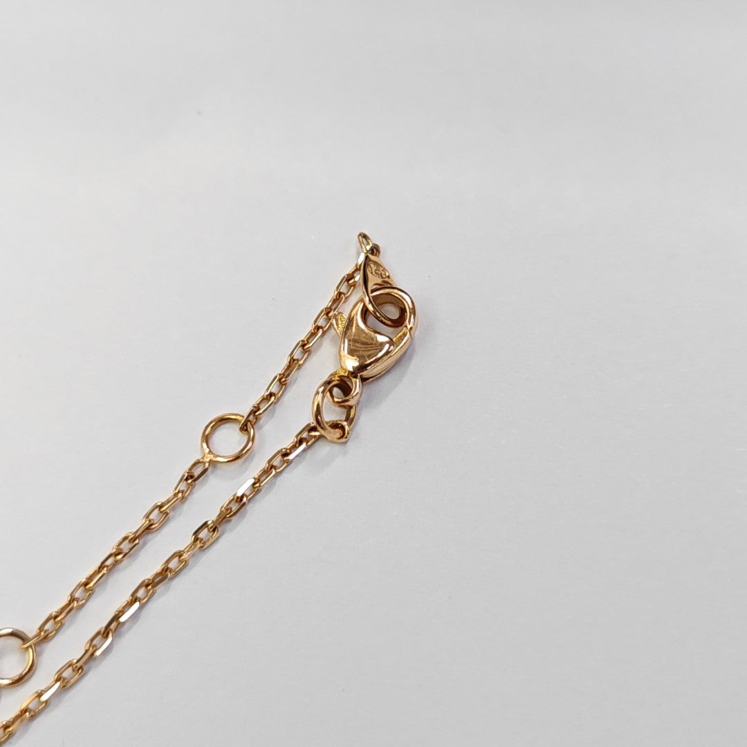 Jeux De Liens 18k Rose Gold Necklace