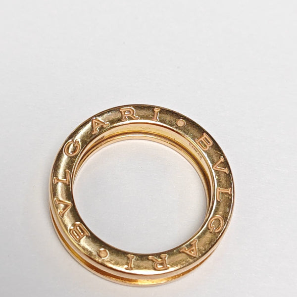 B.ZERO1 18k Rose Gold Ring EU 51