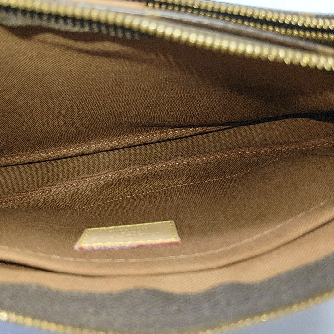 MULTI Monogram Coated Canvas Brown