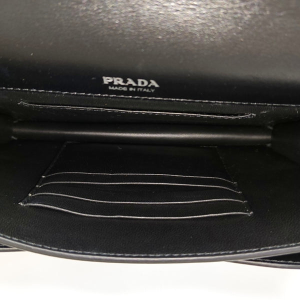 Calfskin Crossbody Bag Mini Black