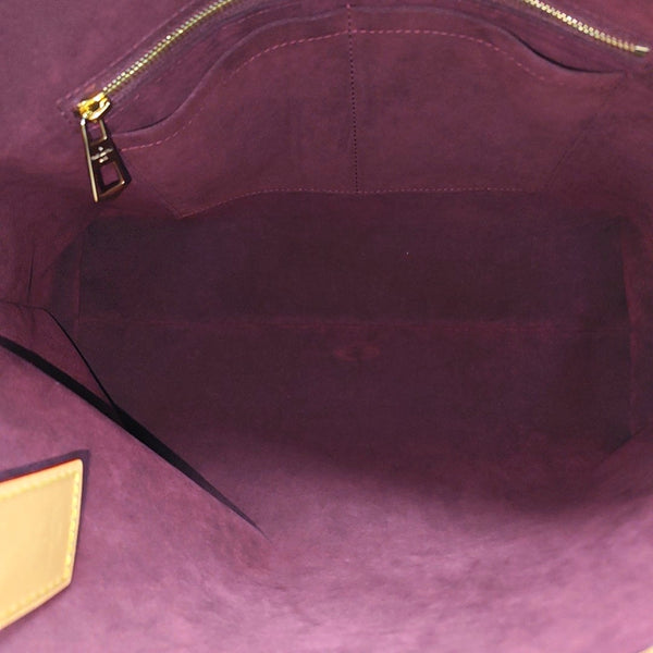 CARRYALL MM Monogram Coated Canvas Brown