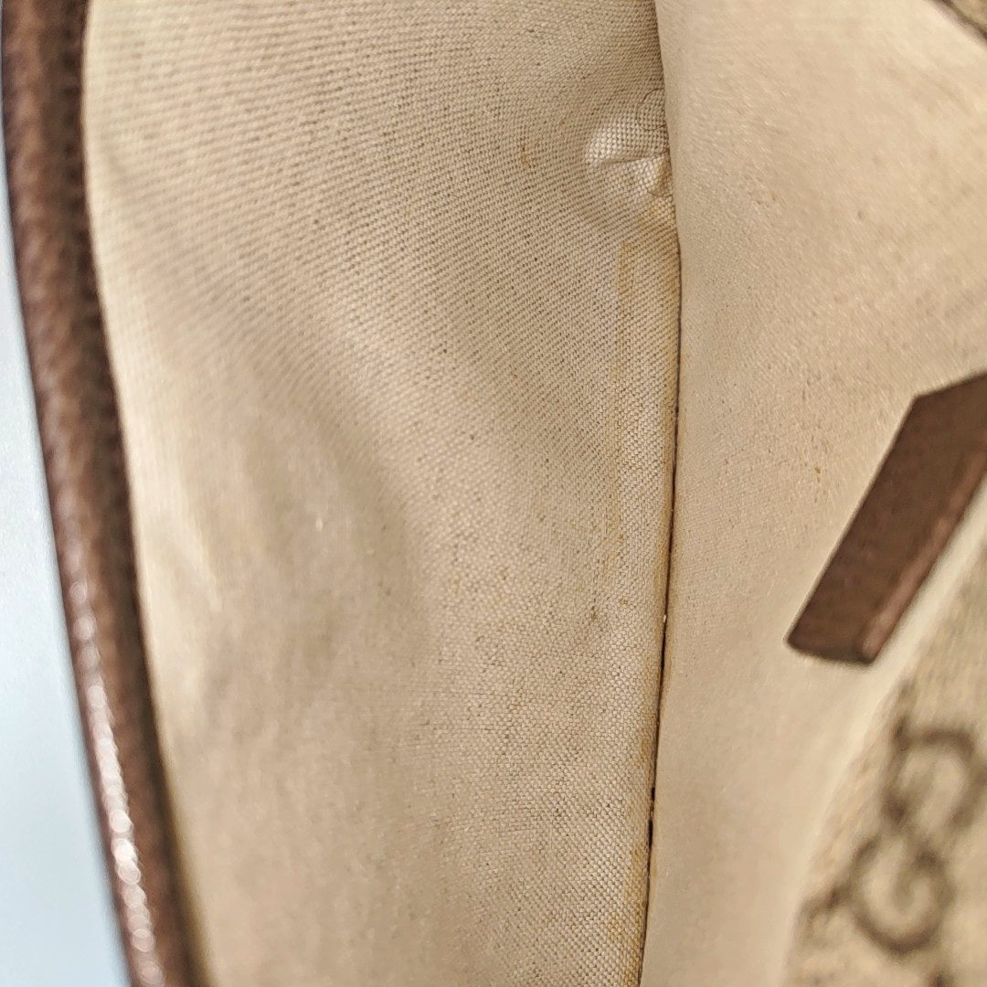 Neo Vintage Monogram Coated Canvas Beige