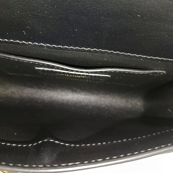 MANHATTAN Mini Calfskin Black