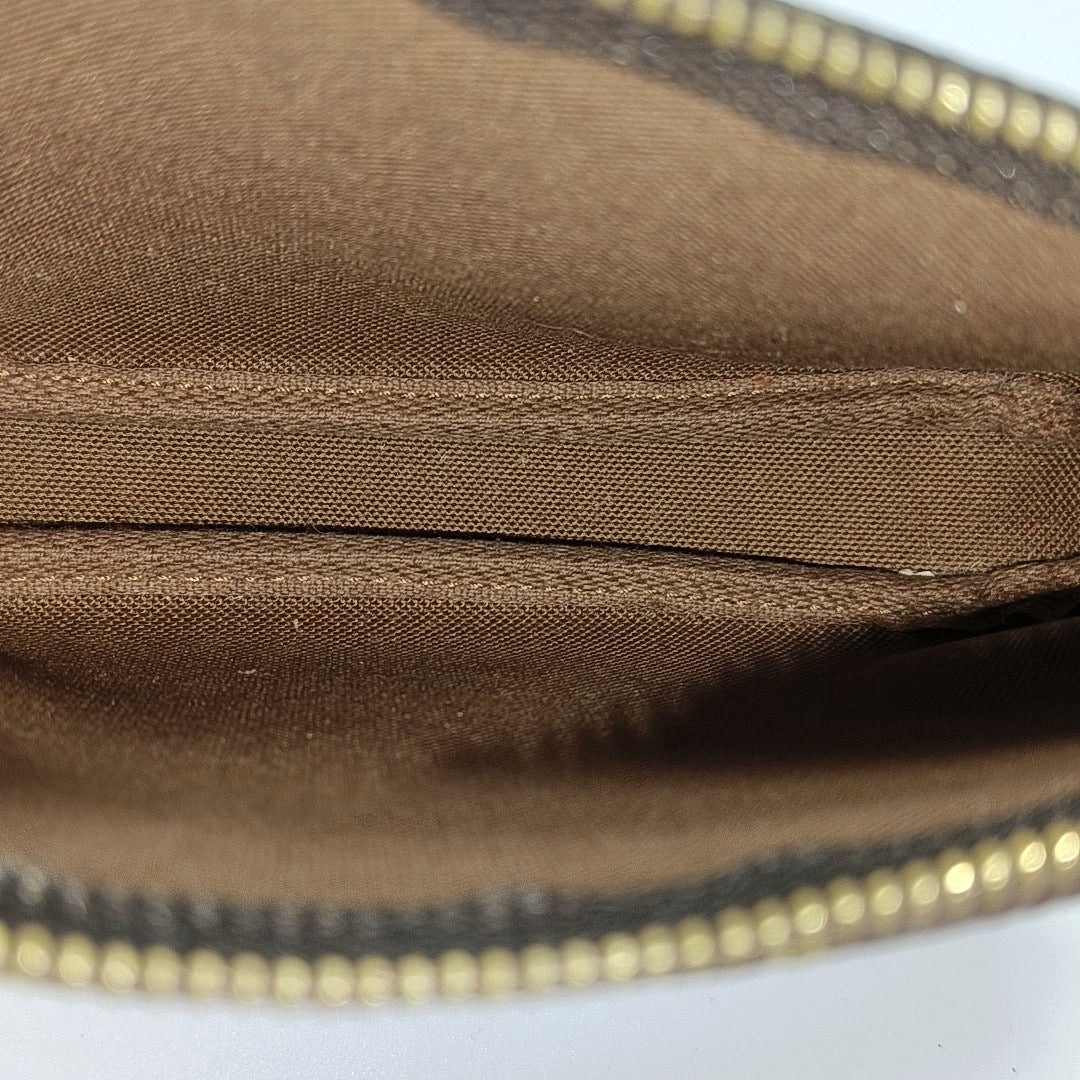 ACCESSOIRES MM Monogram Coated Canvas Brown