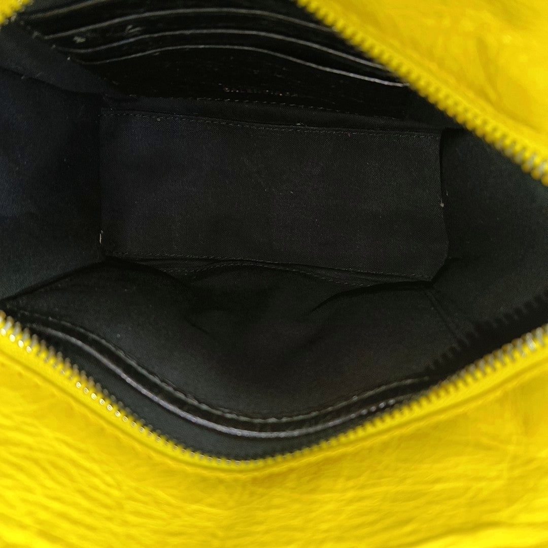 Bazar Quilted Calfskin Yellow