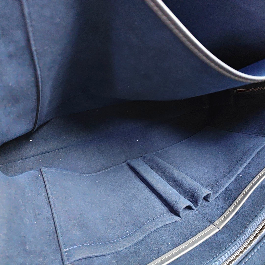 PORTE-DOCUMENTS Calfskin Blue