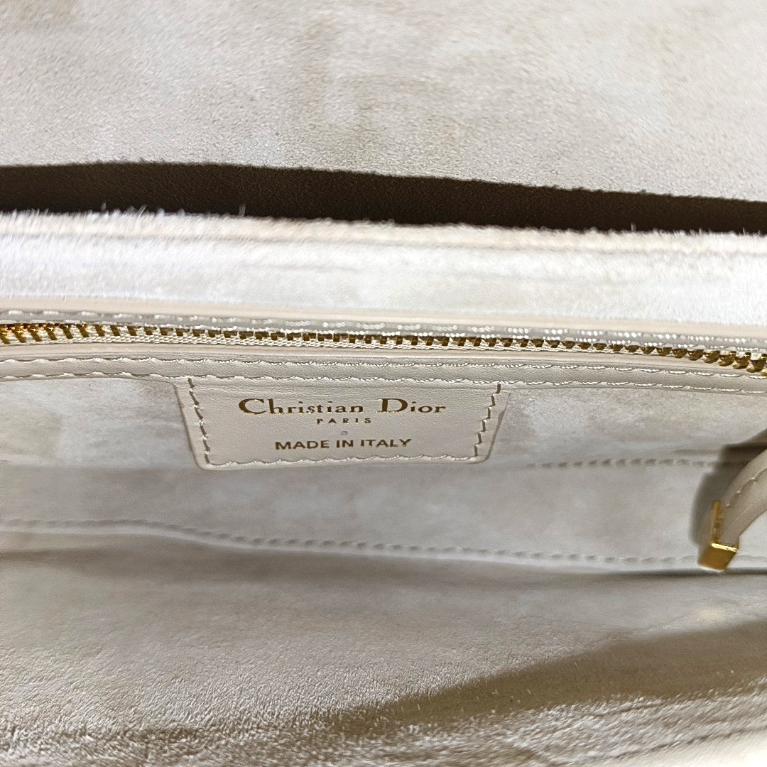Calfskin Crossbody Bag Beige