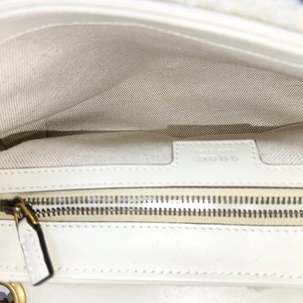 GG Marmont Medium Quilted Sheepskin Beige