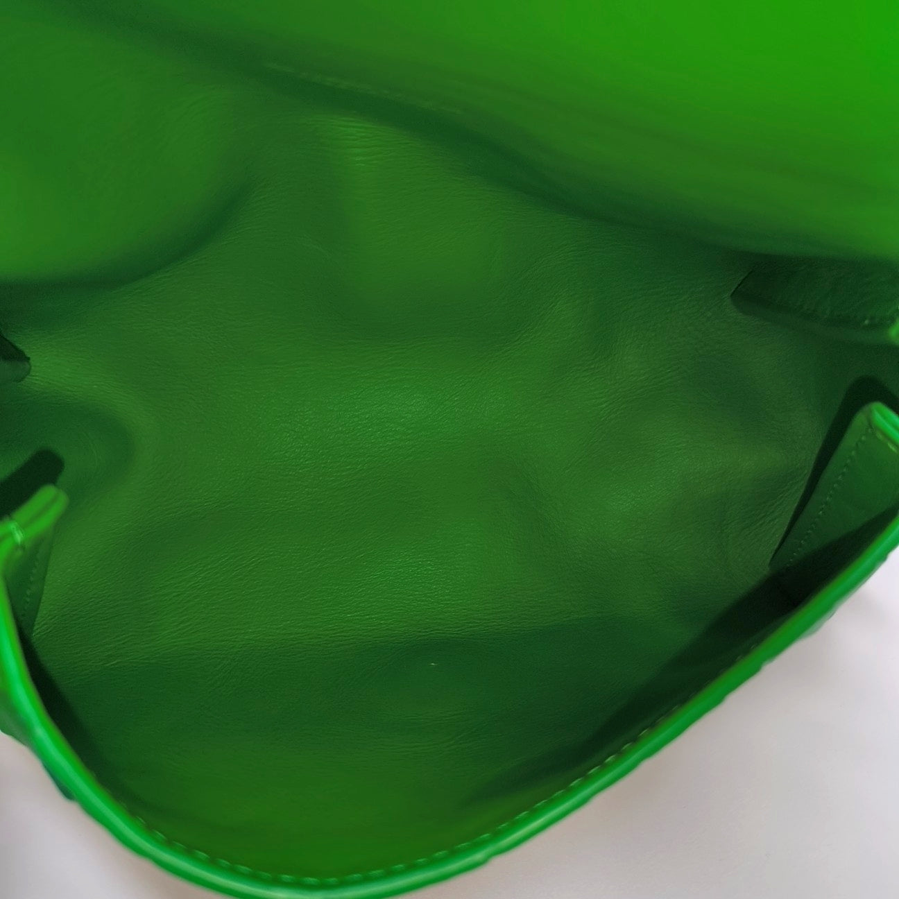 Lambskin Shoulder Bag Green
