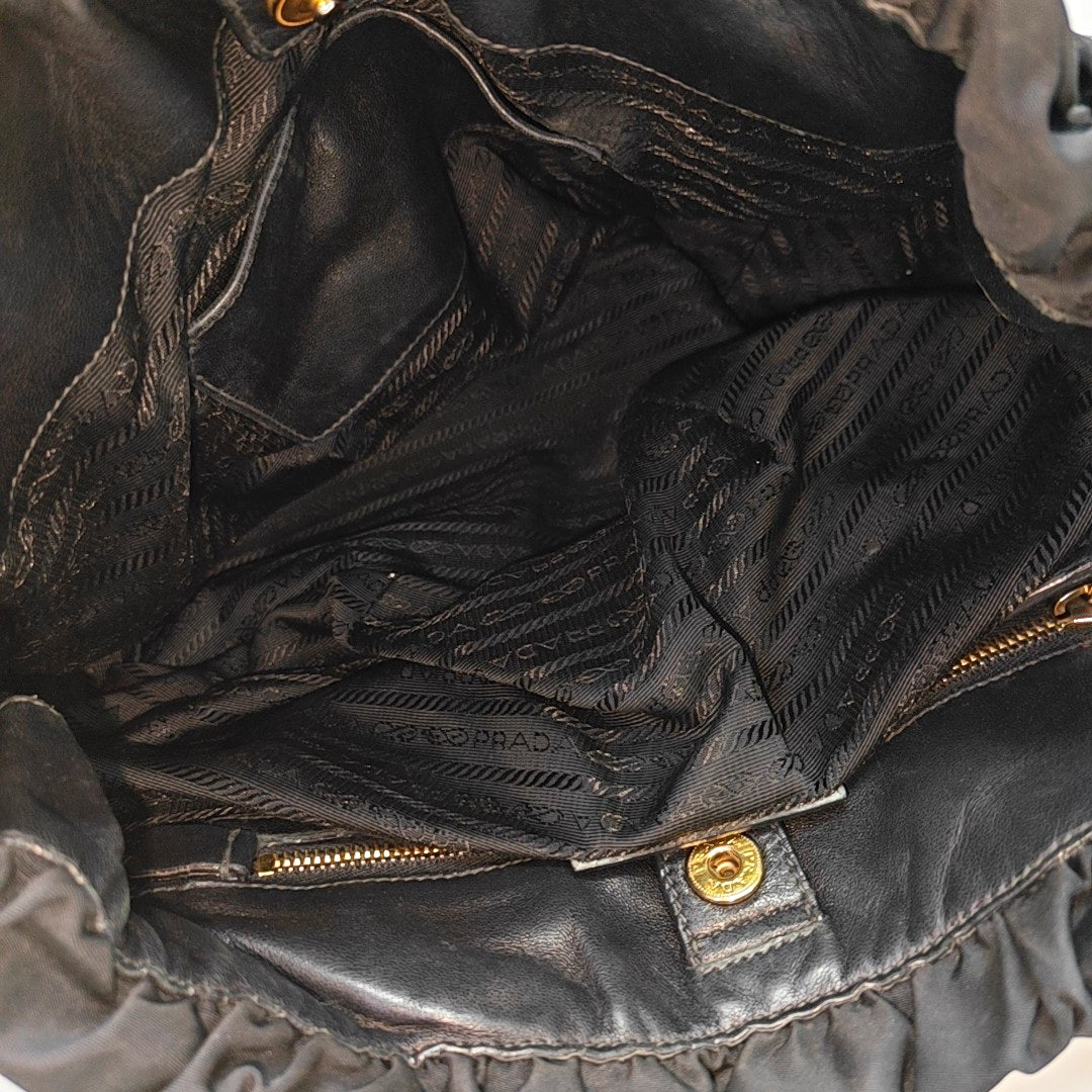Nylon Tote Bag Black