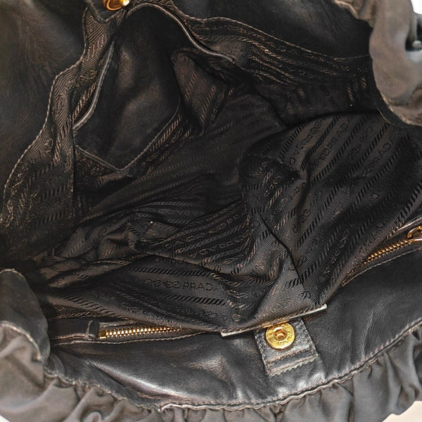 Nylon Tote Bag Black