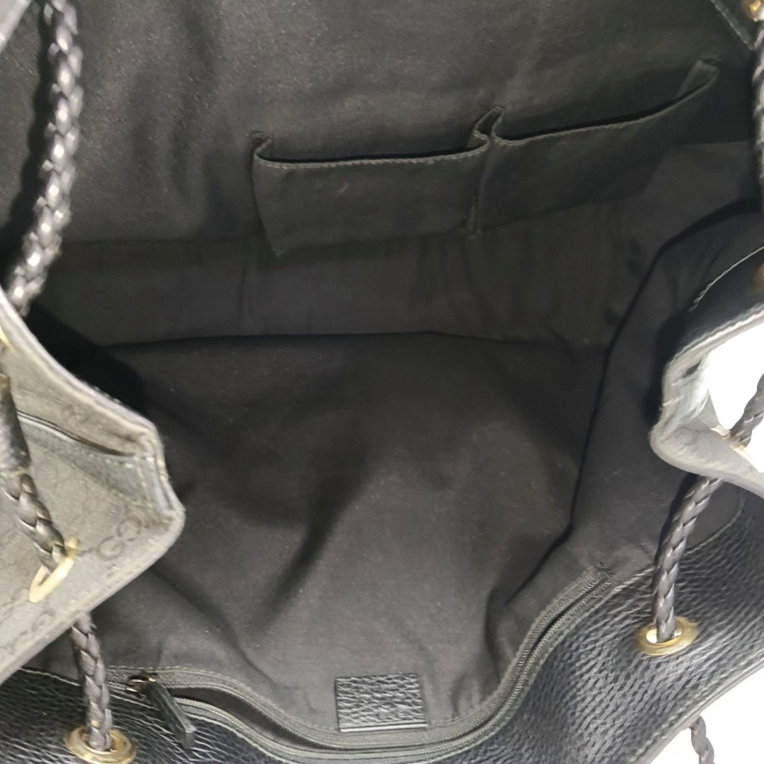 Monogram Nylon Black