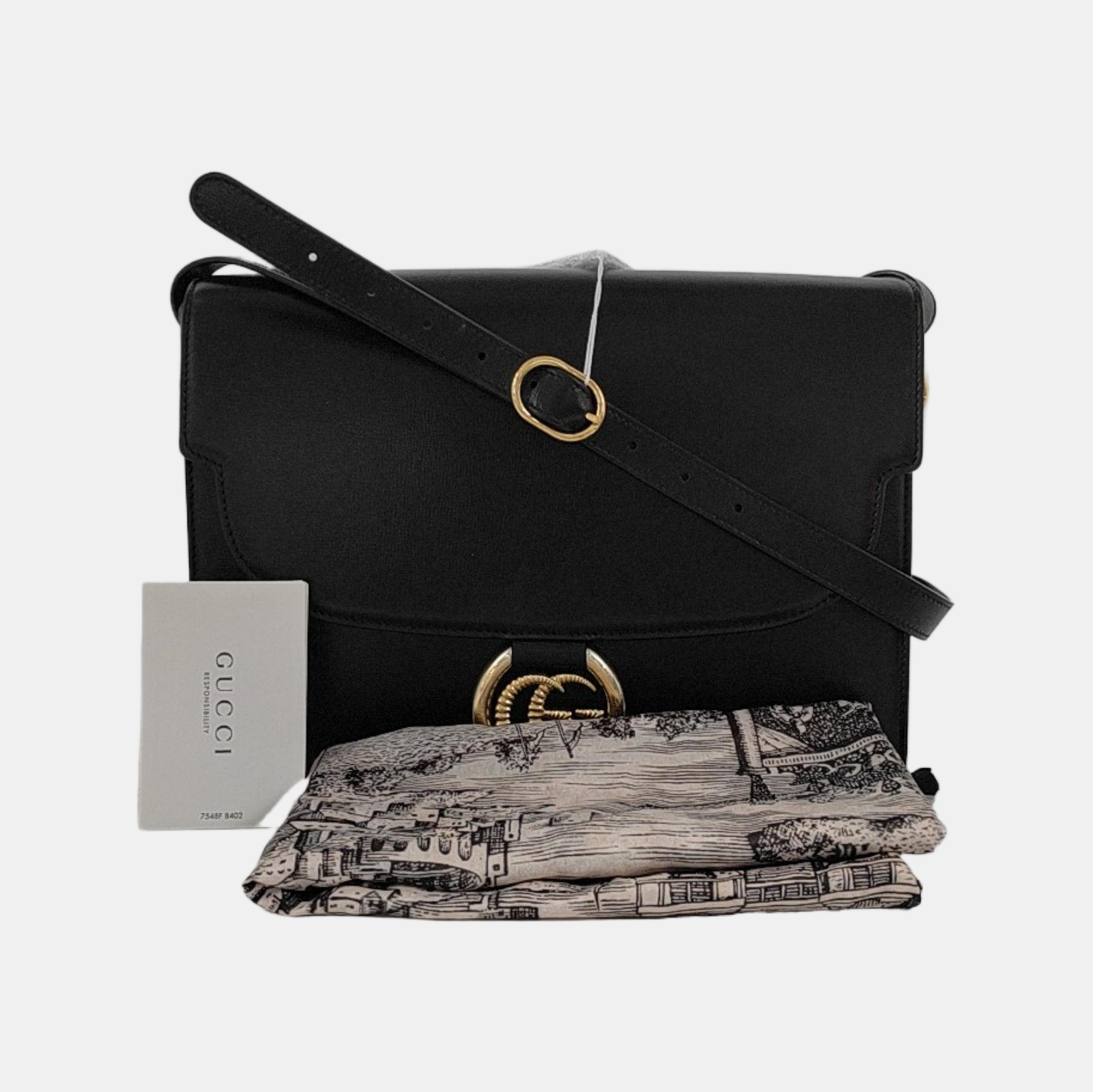Medium Calfskin Black