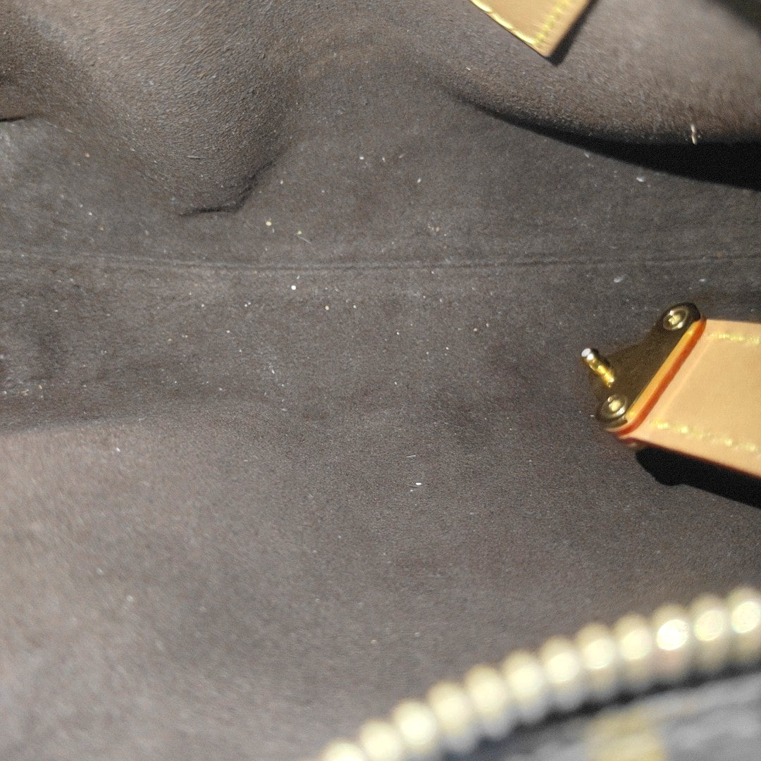 SIDE TRUNK MM Monogram Coated Canvas Brown