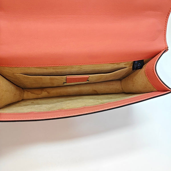 Calfskin Shoulder Bag Pink