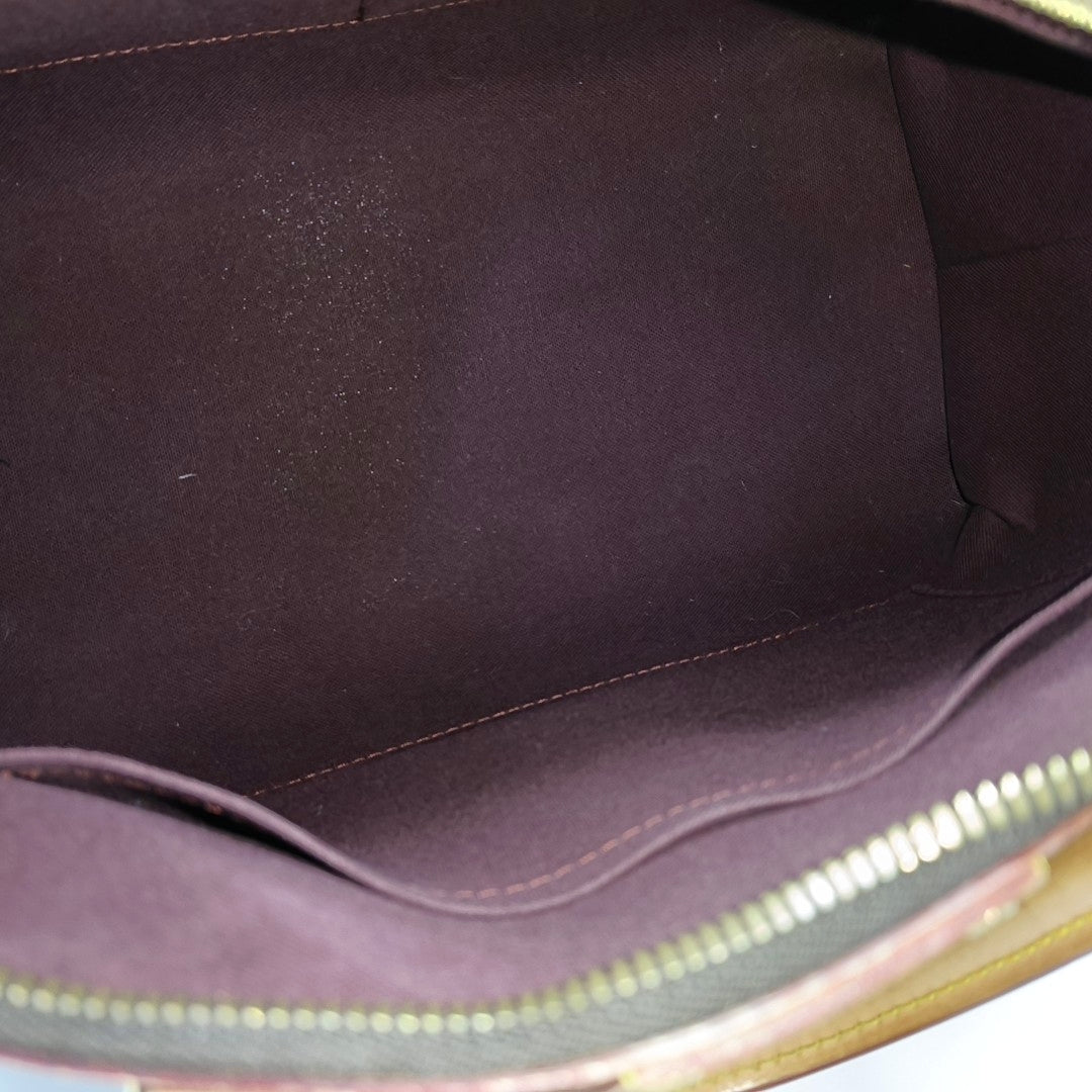 SEGUR Monogram Coated Canvas Brown
