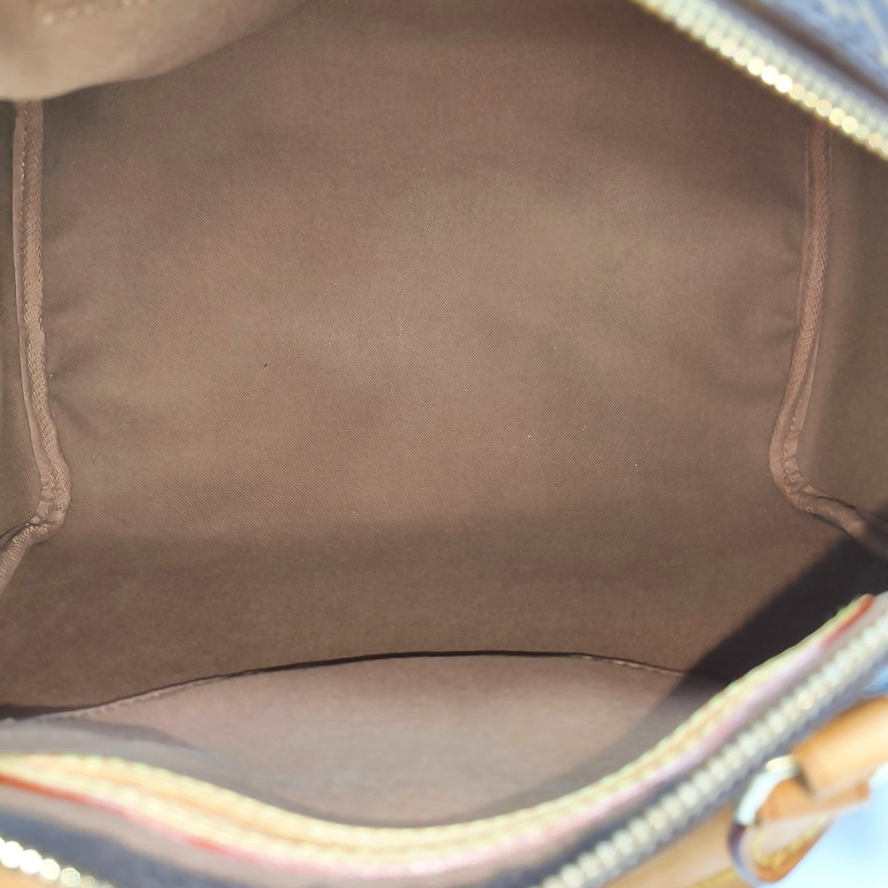 SPEEDY 30 Monogram Coated Canvas Brown
