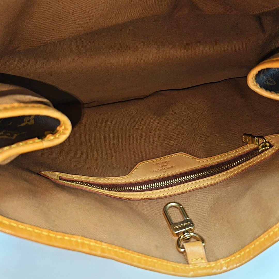 BATIGNOLLES Monogram Coated Canvas Brown