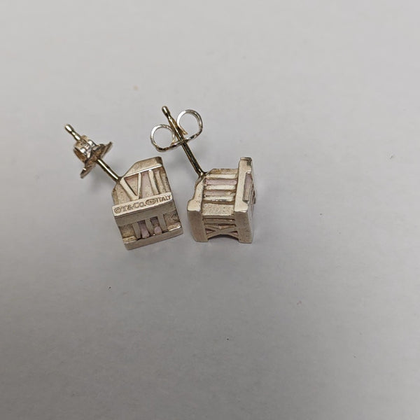 Atlas 925 Sterling Silver Stud Earrings
