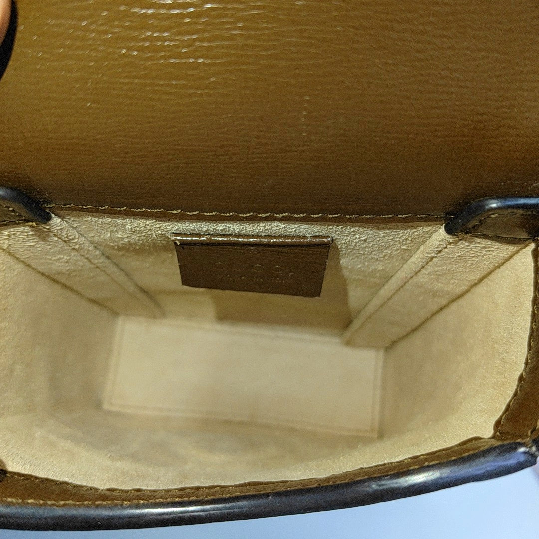 Horsebit 1955 Mini Coated Canvas Beige