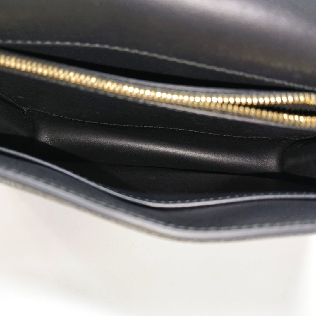 Authenticated pre-owned  Gancini Small Lambskin Black - Shoulder Bag at Looply