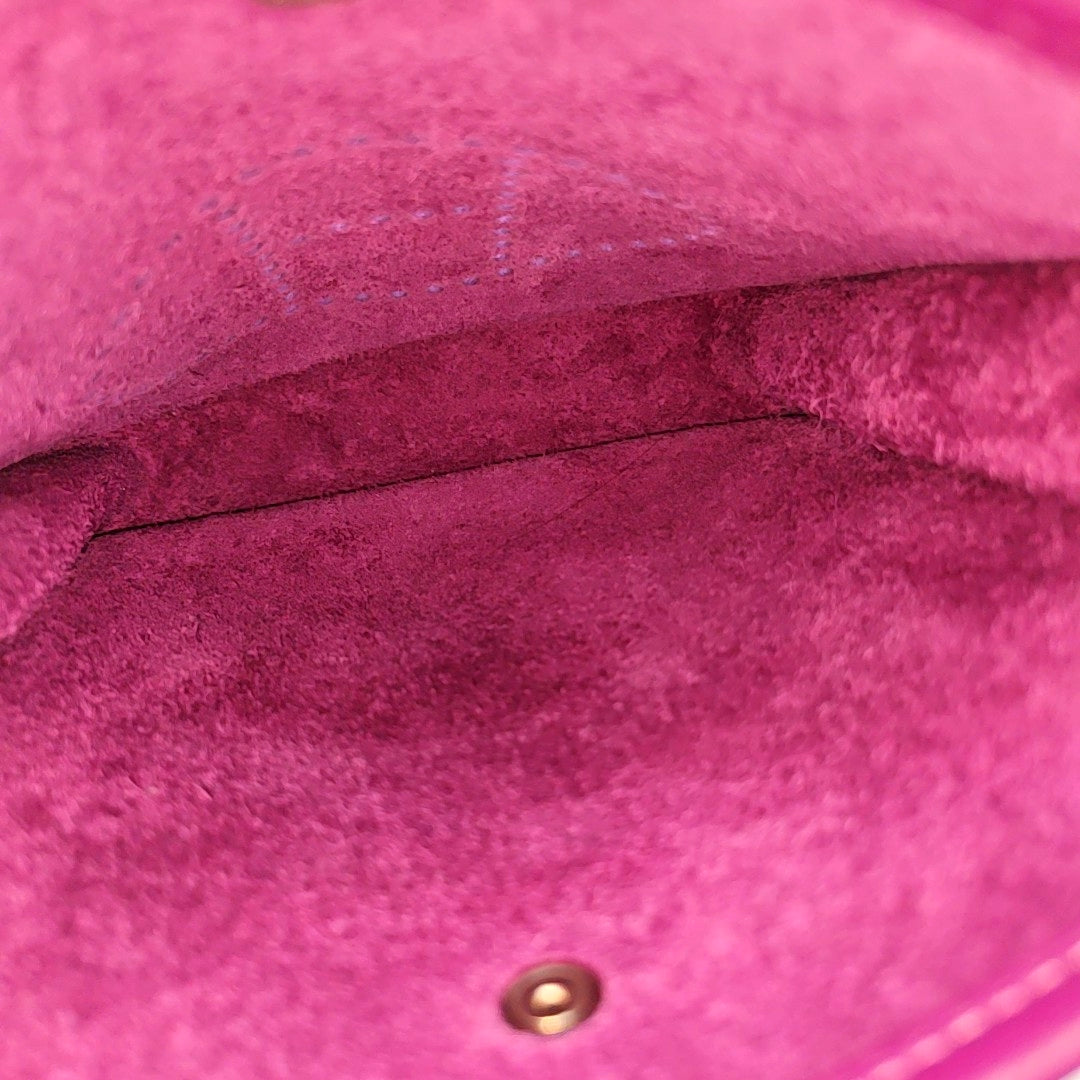 Authenticated pre-owned  Evelyne TPM Clemence Purple - Shoulder Bag at Looply