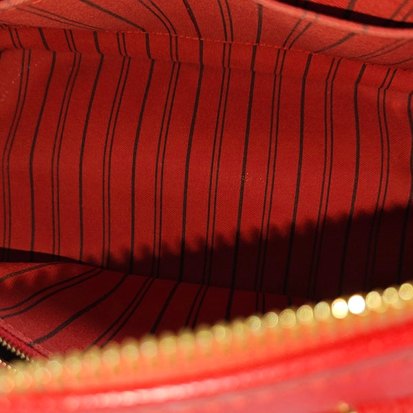 Authenticated pre-owned  SPEEDY 25 Monogram Calfskin Red - Shoulder Bag at Looply