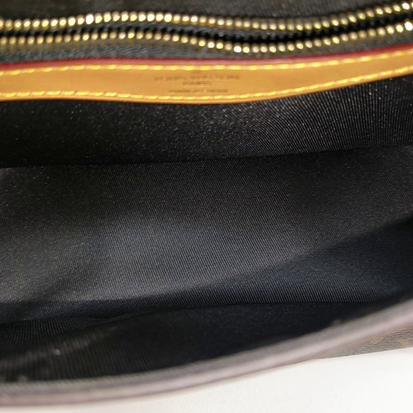 DIANE Monogram Coated Canvas Brown