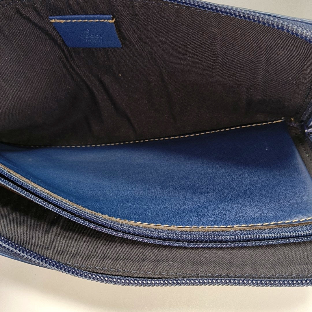Monogram Calfskin Blue