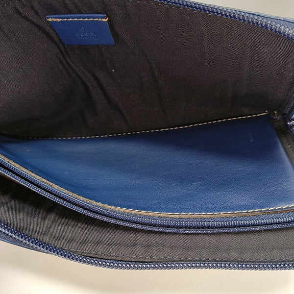 Monogram Calfskin Blue