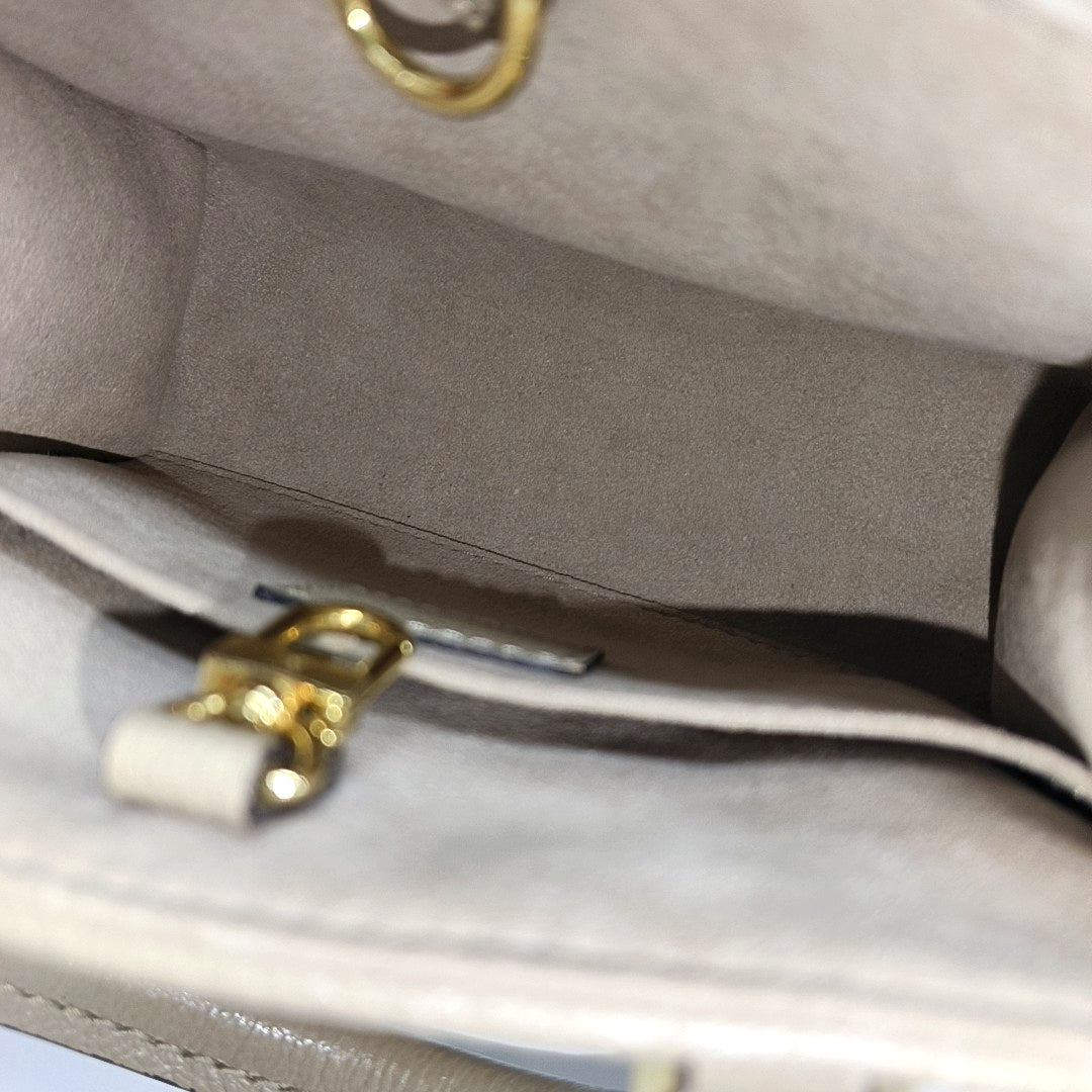 ONTHEGO BB Monogram Calfskin Gray