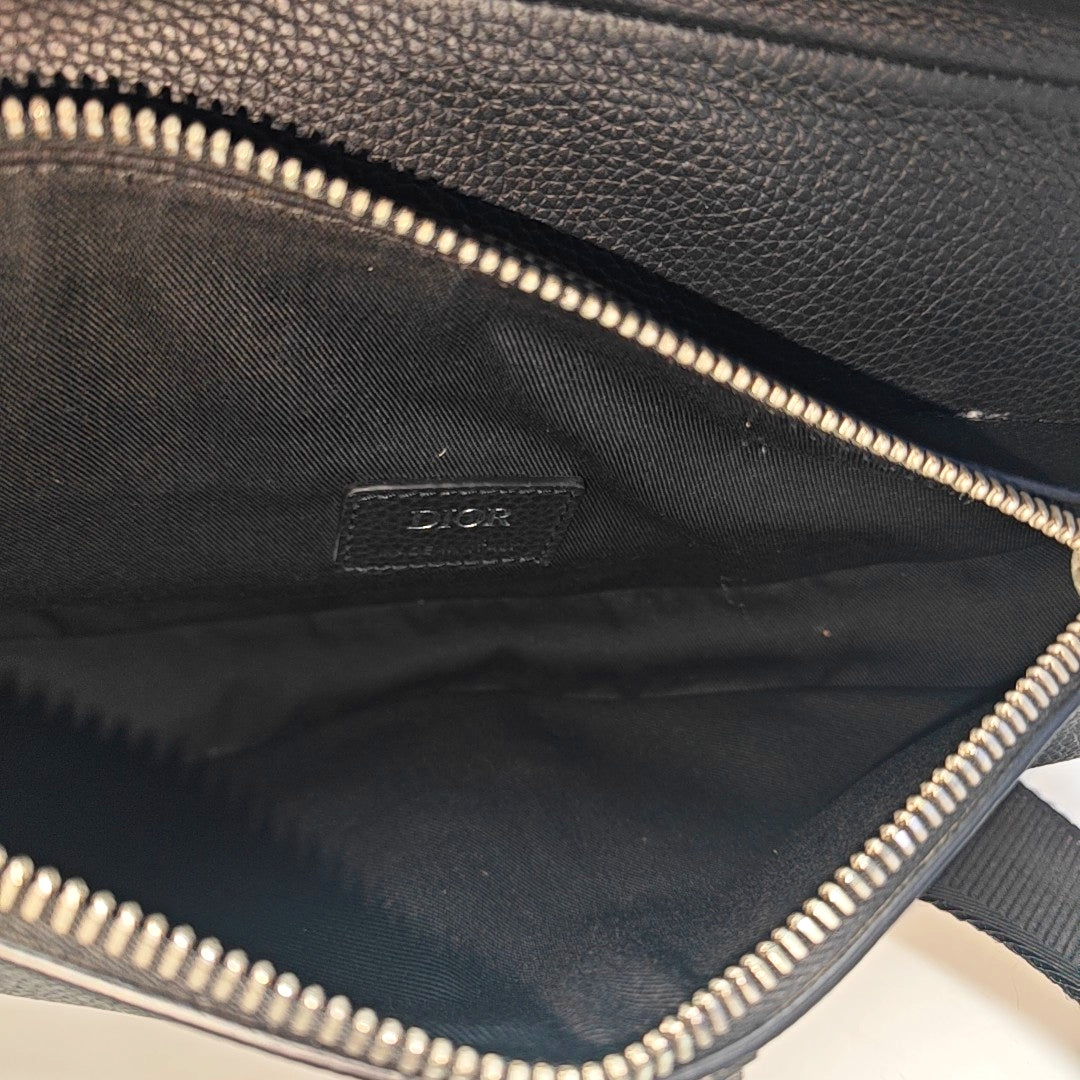 Dior By Erl Medium Calfskin Black
