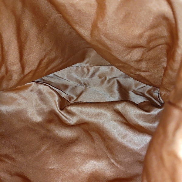 Nylon Tote Bag Brown