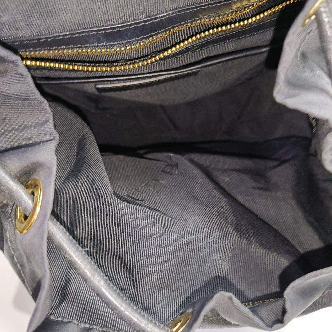 The Rucksack Large Nylon Black
