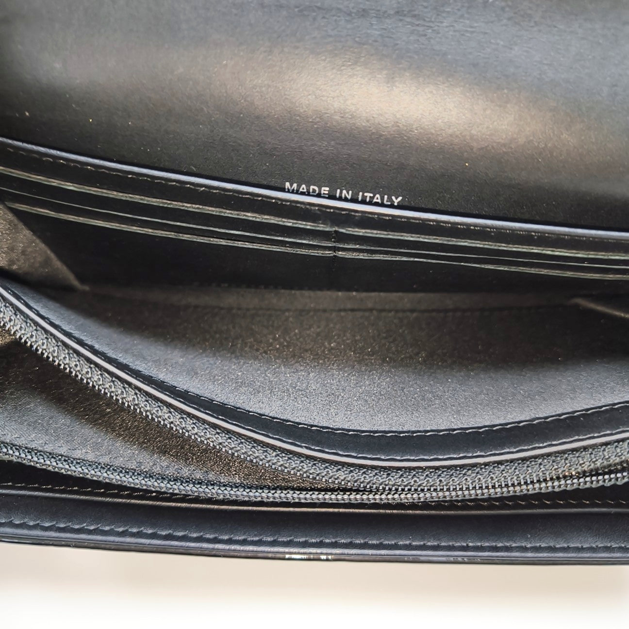 Patent Leather Shoulder Bag Green