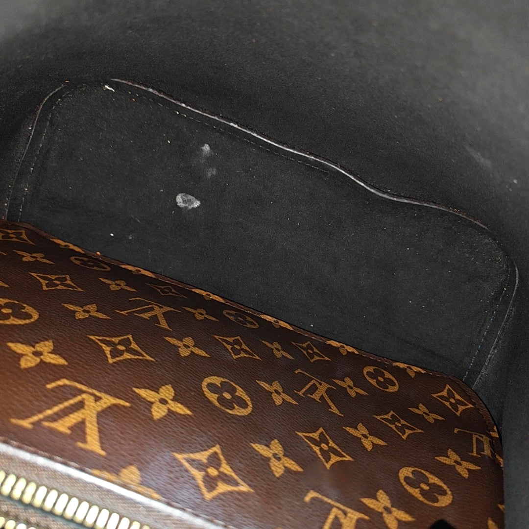 NÉONOÉ MM Monogram Coated Canvas Brown