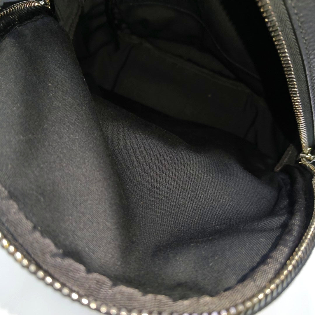 Quilted Fabric Crossbody Bag Multicolor
