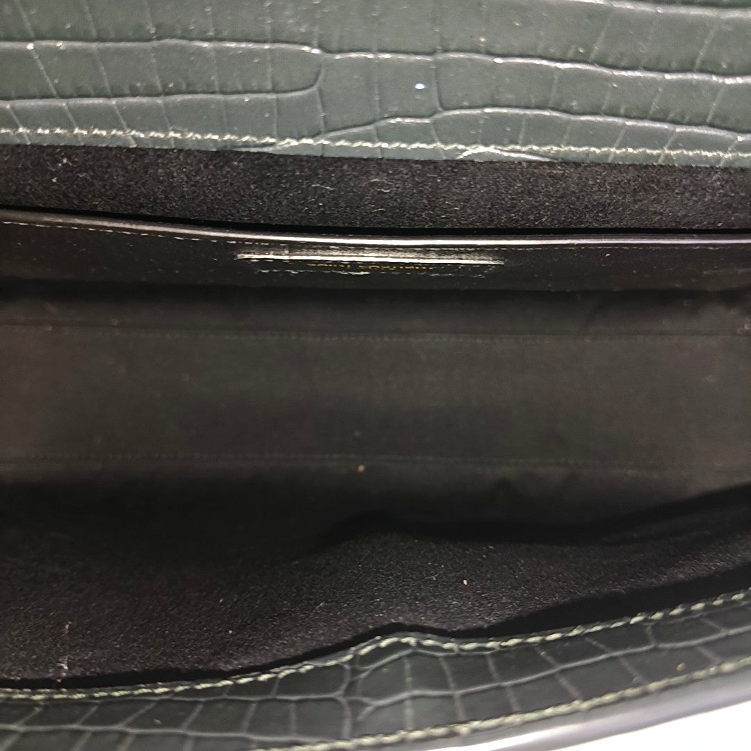 MANHATTAN Medium Calfskin Green