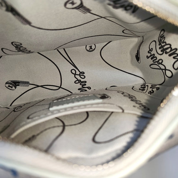 SOFT TRUNK Mini Monogram Coated Canvas White