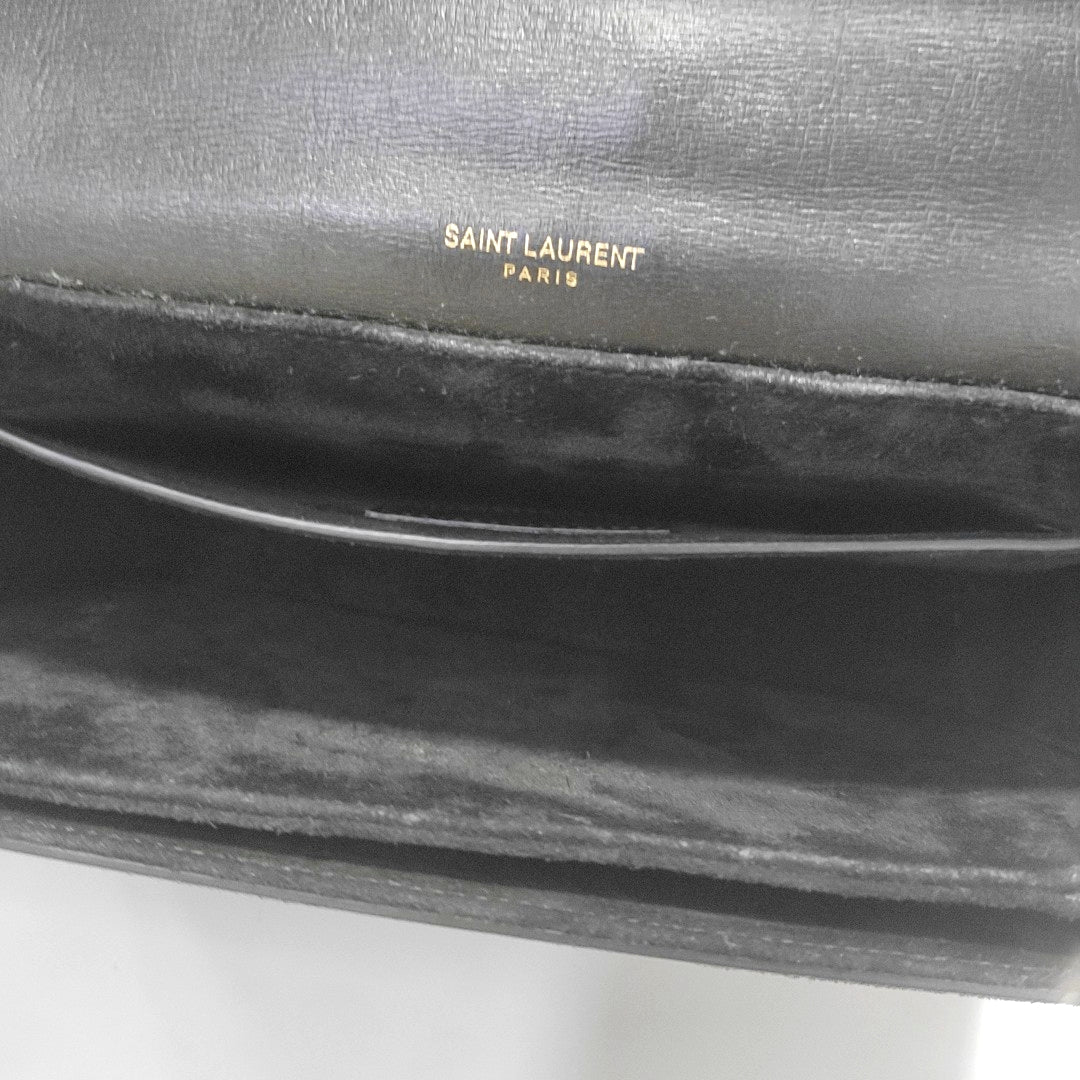 BELLECHASSE Medium Calfskin Black