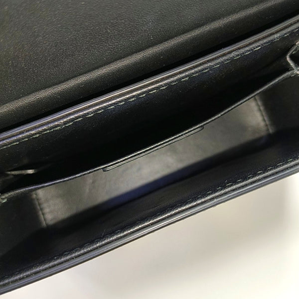 30 Montaigne Mini Calfskin Black
