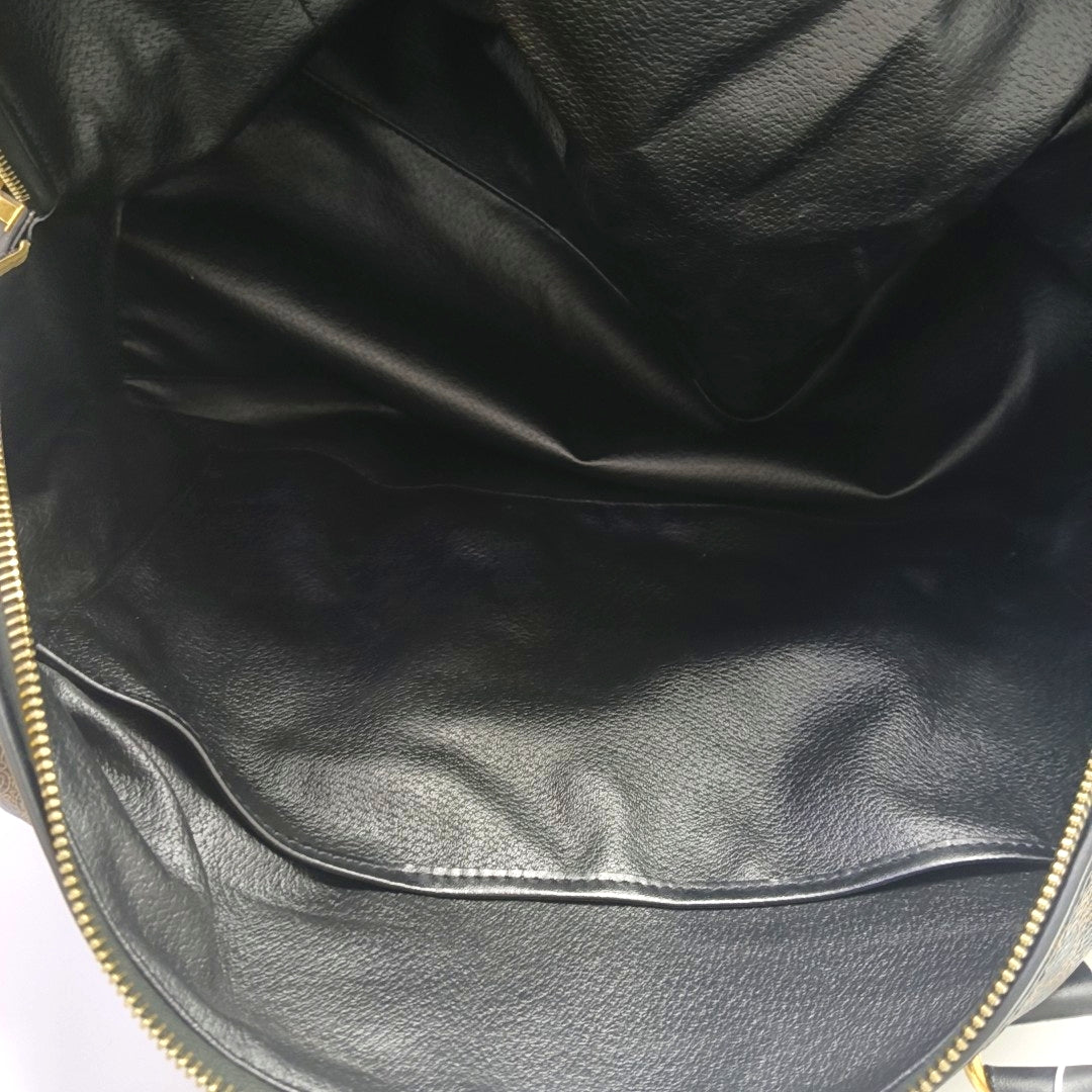 MACADAM Coated Canvas Black