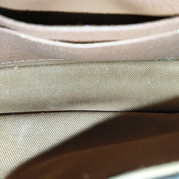 IVY Monogram Coated Canvas Brown