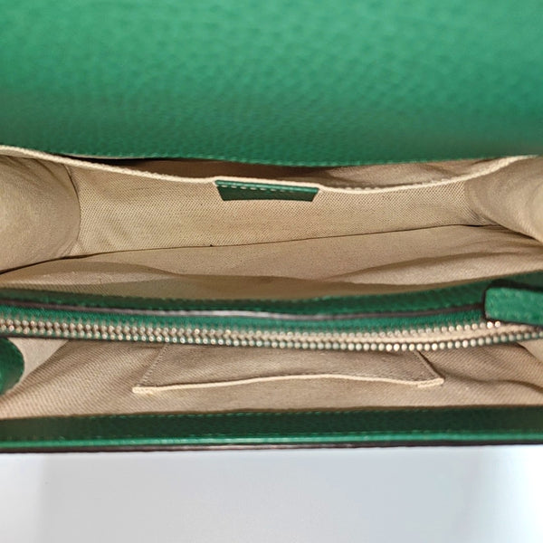 Dionysus Medium Calfskin Green