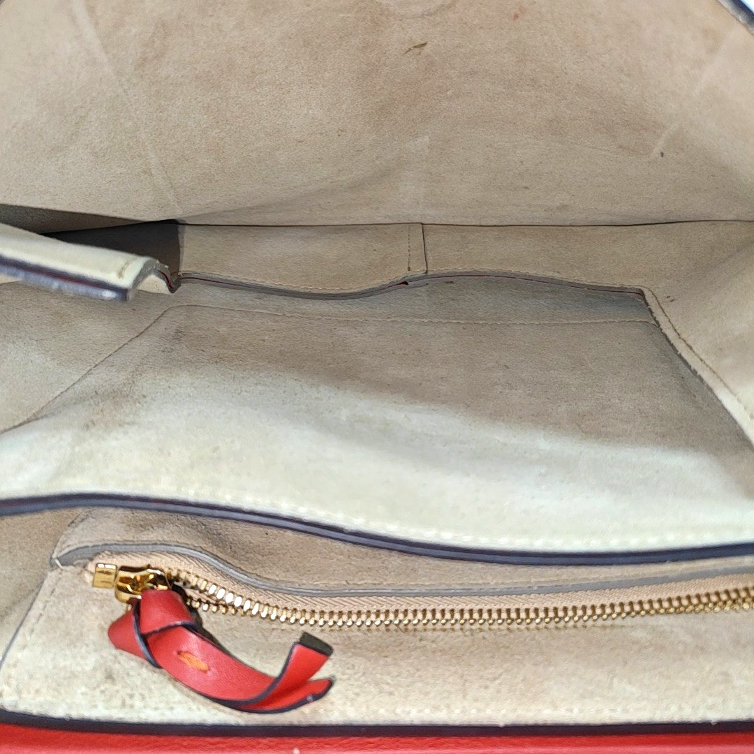 Faye Medium Patent Leather Red