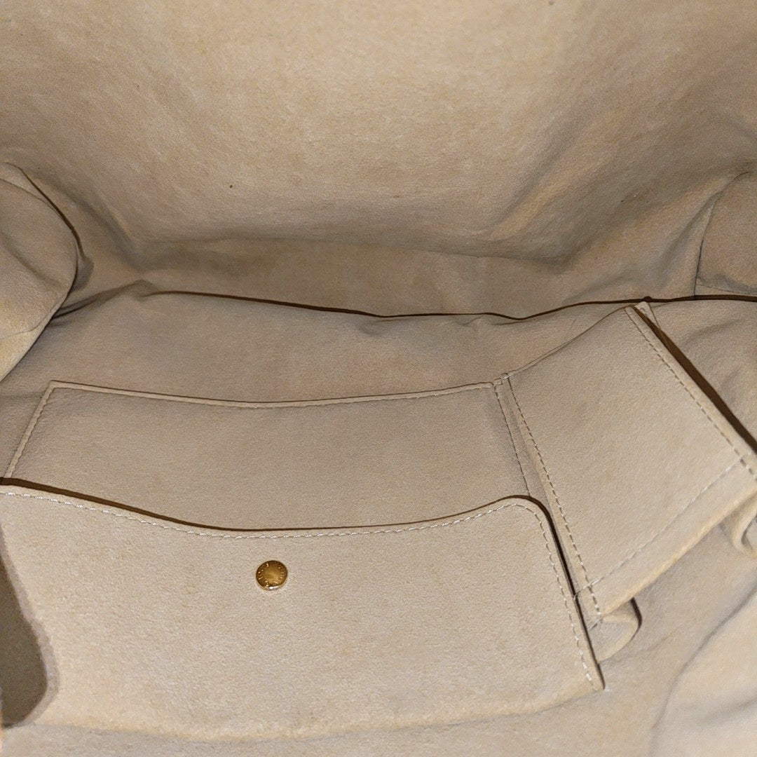 GALLIERA PM Monogram Coated Canvas Brown